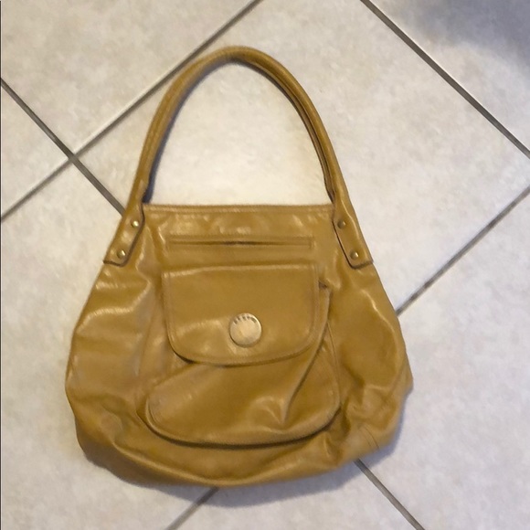 mustard yellow purse